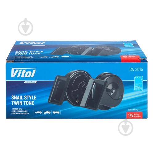 Сигнал электромагнитный Vitol «улитка» CA-2015 - фото 4