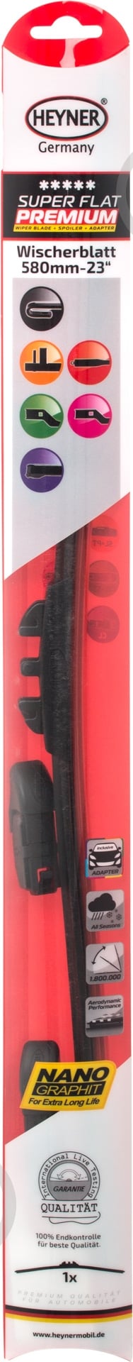 Щетка стеклоочистителя Alca Super Flat Premium 580 мм 1 шт. - фото 4