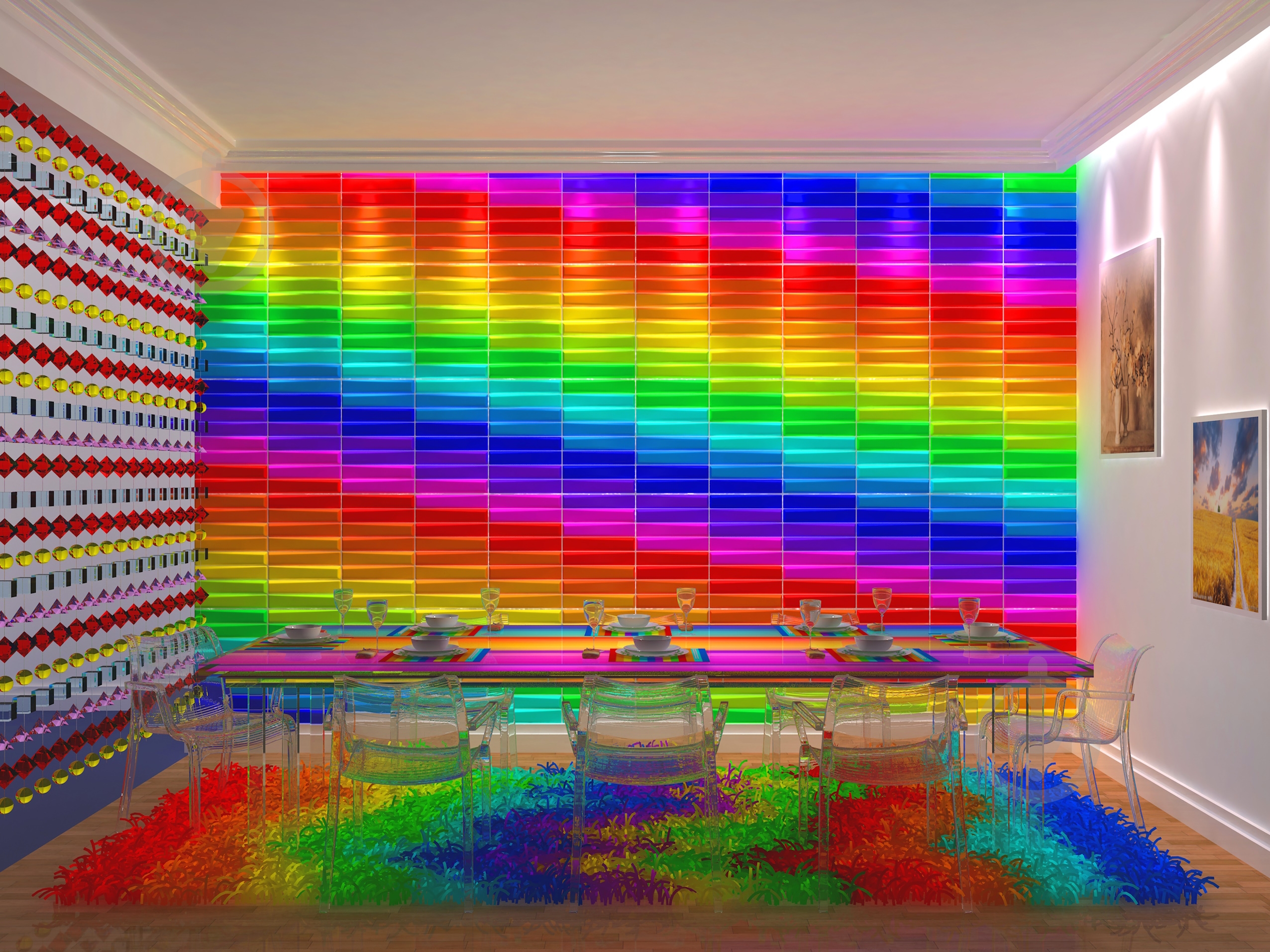 Декоративная панель 3D. BLADET 500x500 мм - фото 7