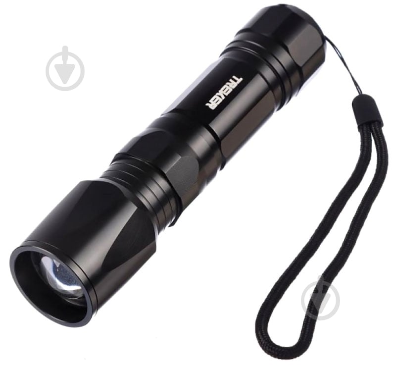 Фонарик Treker LP-4008 черный - фото 1 Фонарик Treker LP-4008 черный - фото 1