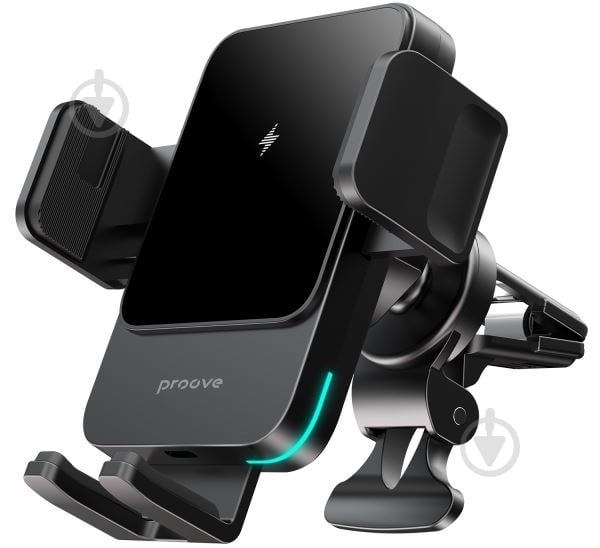 Тримач для мобільного телефона Sonic 15W black Proove чорний - фото 1 Тримач для мобільного телефона Sonic 15W black Proove чорний - фото 1