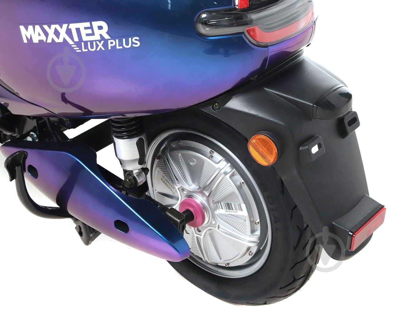 Электроскутер Maxxter Lux Plus blue - фото 7
