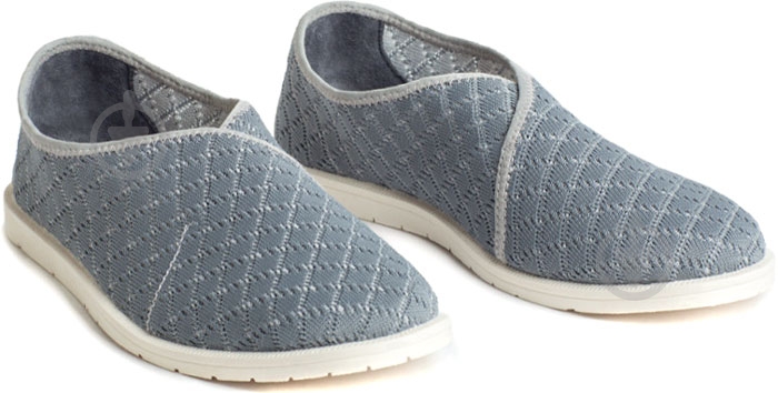 Тапки домашние унисекс Тip-top р.23 серый Infinity - фото 1 Тапки домашние унисекс Тip-top р.23 серый Infinity - фото 1