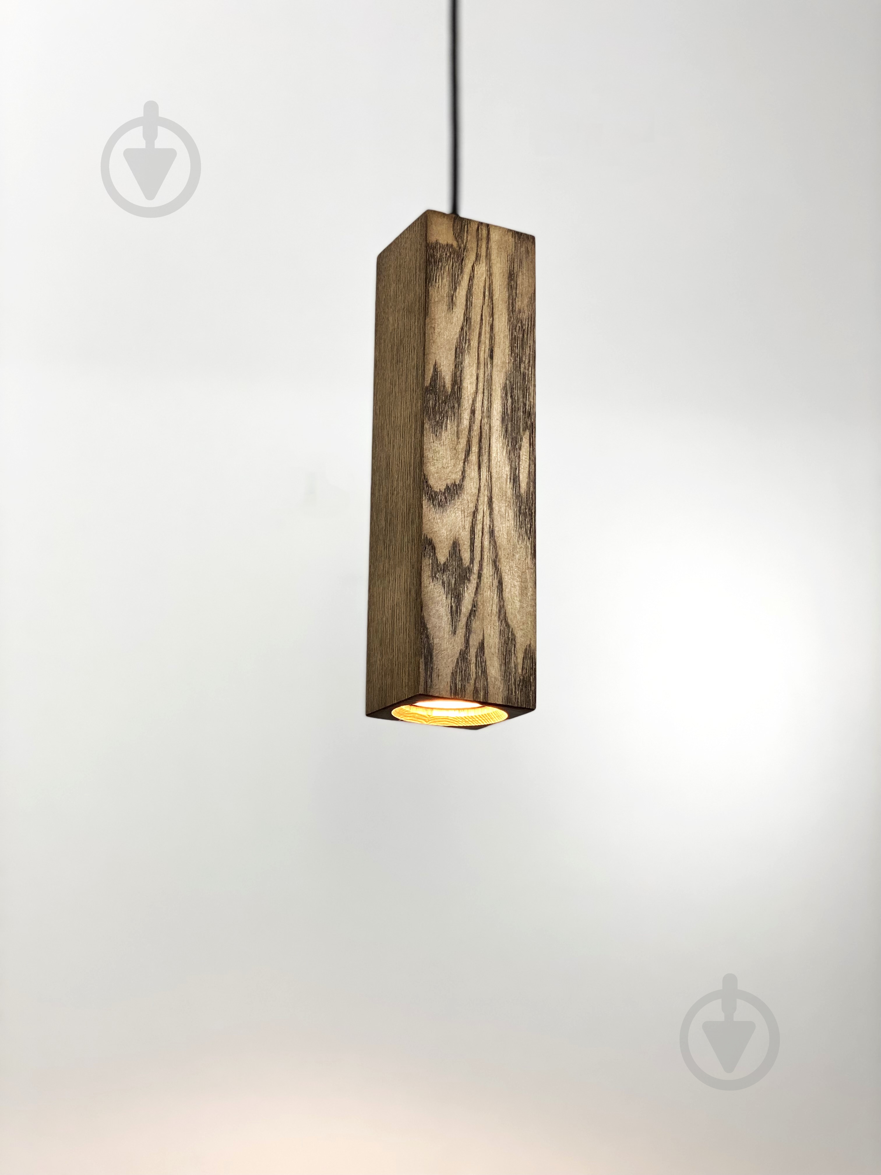 Подвес Iterna Cube P 1xGU10 натуральное дерево LW065 - фото 2