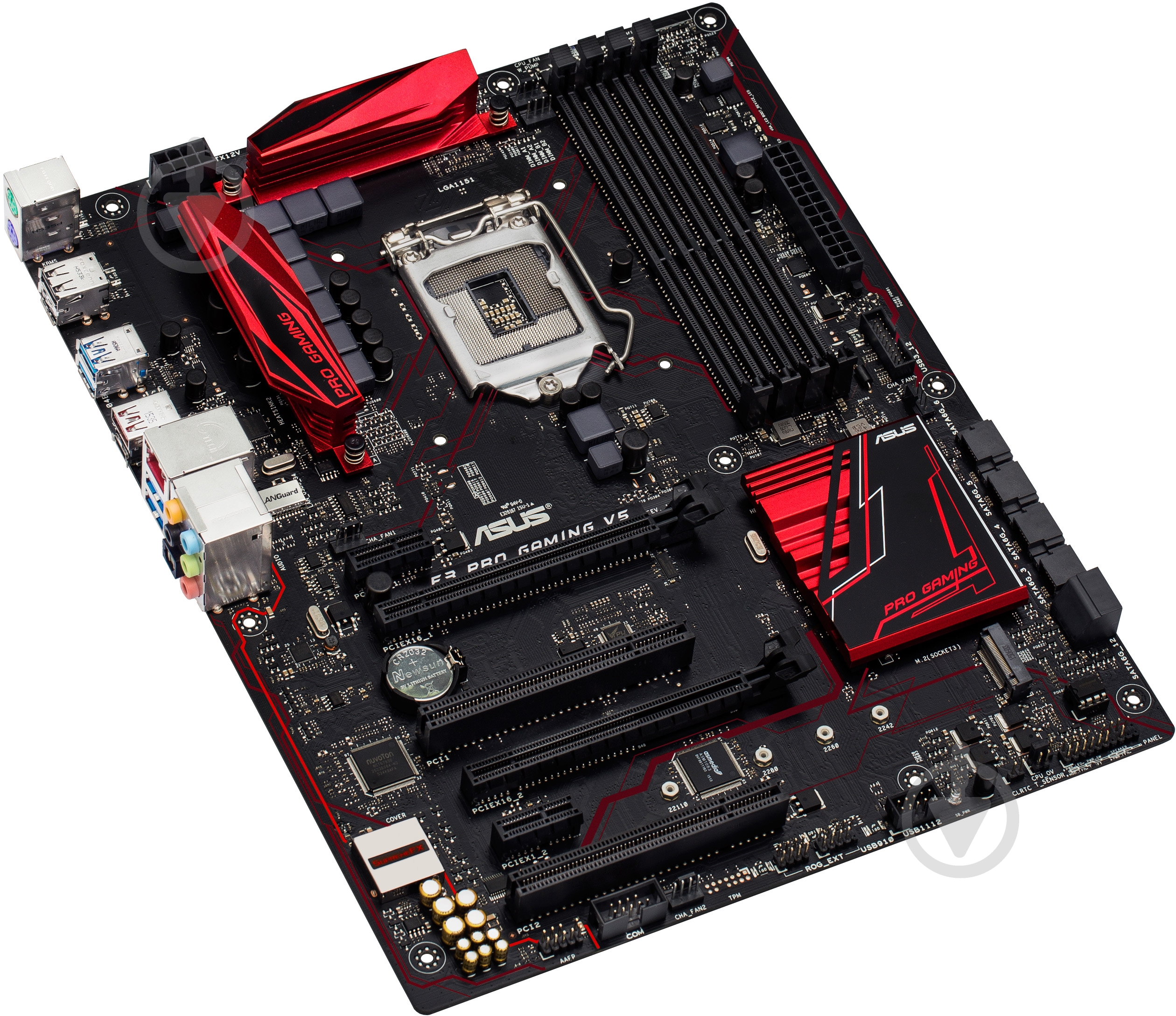 Материнская плата Asus E3_PRO_GAMING_V5 (Socket 1151, Intel C232, ATX) - фото 4