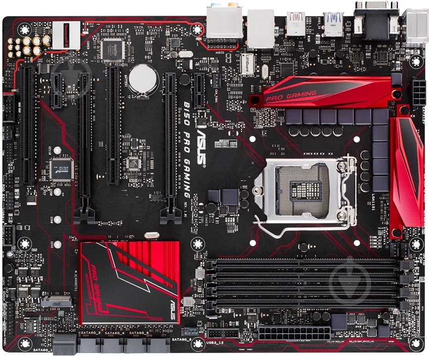 Материнська плата Asus B150_PRO_GAMING (Socket 1151, Intel B150, ATX) - фото 1 Материнська плата Asus B150_PRO_GAMING (Socket 1151, Intel B150, ATX) - фото 1