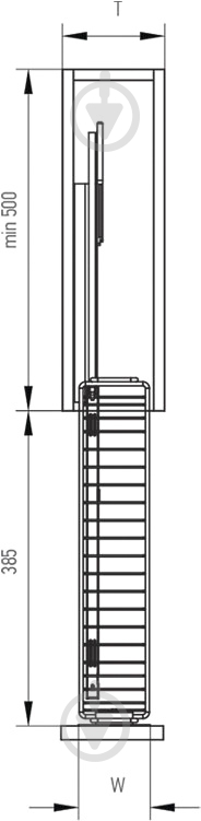 Карго Muller Star 200 мм боковое левое с доводчиком хром - фото 4