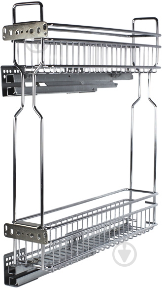 Карго Muller Star 200 мм боковое левое с доводчиком хром - фото 1