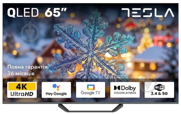 Телевізор TESLA Q65E655GUS - фото 1