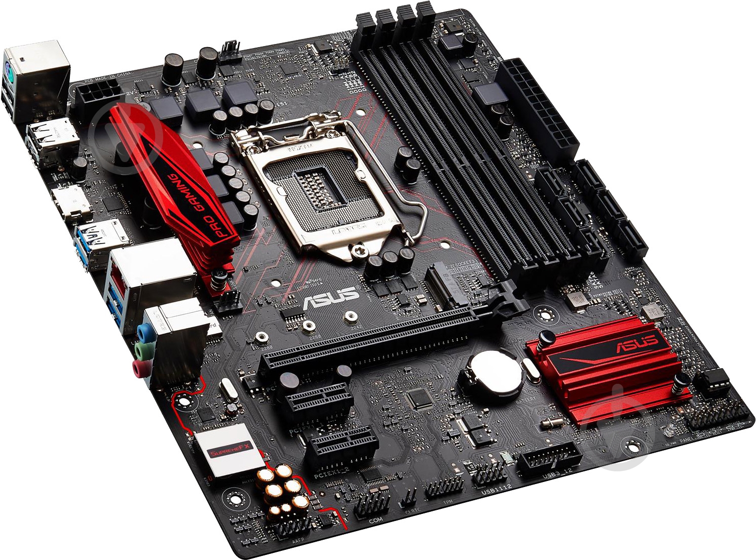 Материнська плата Asus B150M_PRO_GAMING (Socket 1151, Intel B150, mirco ATX) - фото 3
