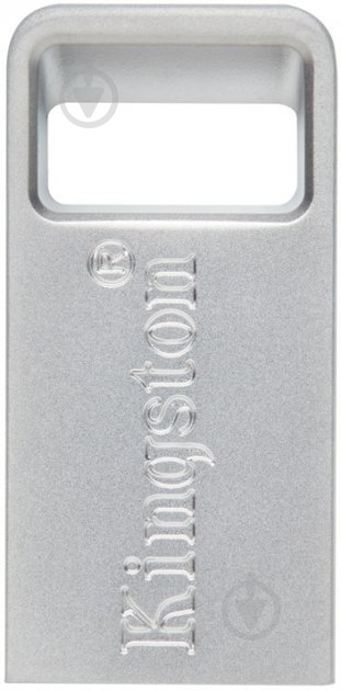 Накопитель Kingston DataTraveler Micro 256 ГБ USB 3.2 silver (DTMC3G2/256GB) - фото 3