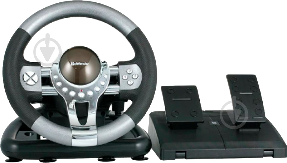 Игровой руль Defender forsage USB 64367 - фото 1