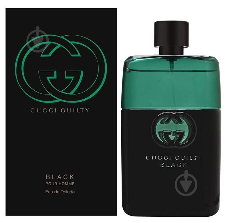 Туалетная вода Gucci Guilty Black for men 90 мл - фото 1