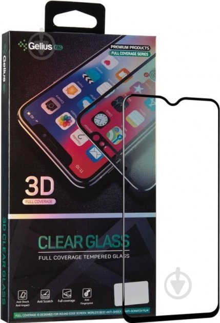 Защитное стекло Gelius Pro 3D для Realme 3 Black - фото 1