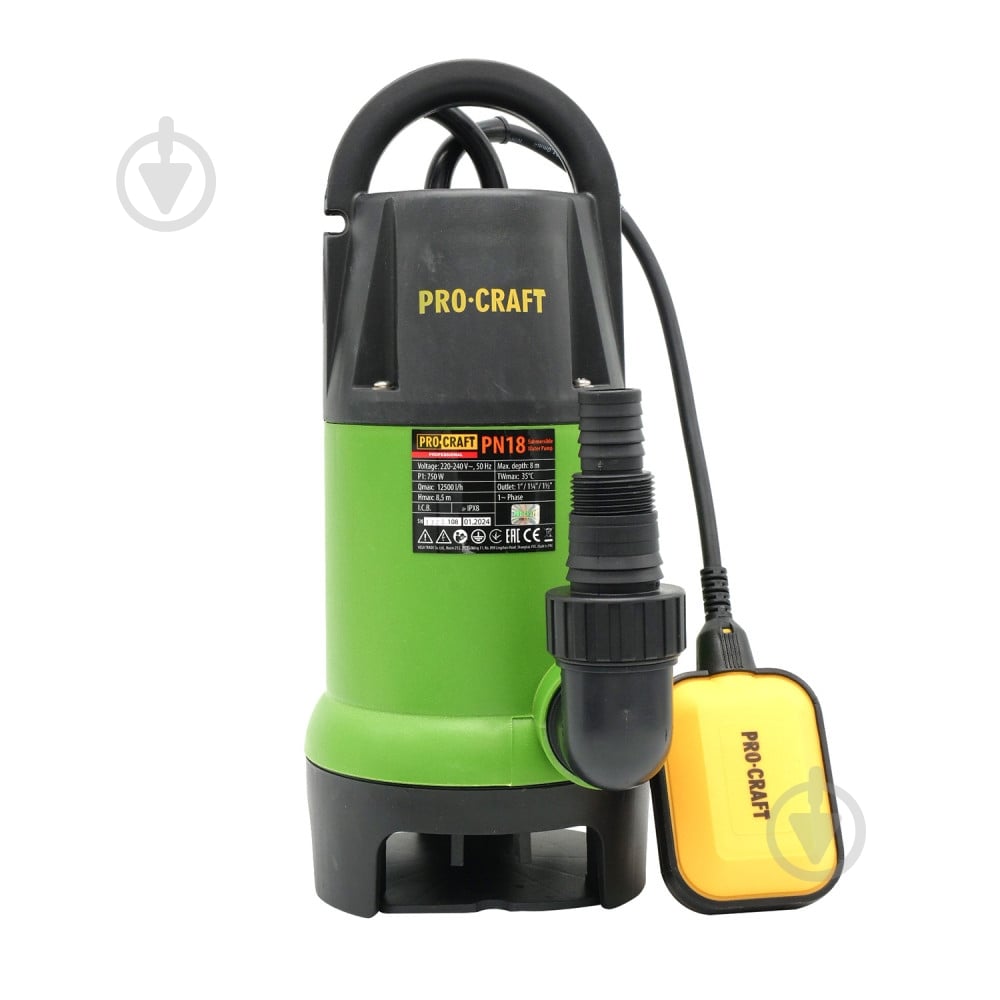 Насос дренажний ProCraft PN-18 000018 - фото 1