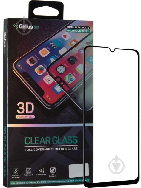Защитное стекло Gelius Pro 3D для Realme 5 Black - фото 1
