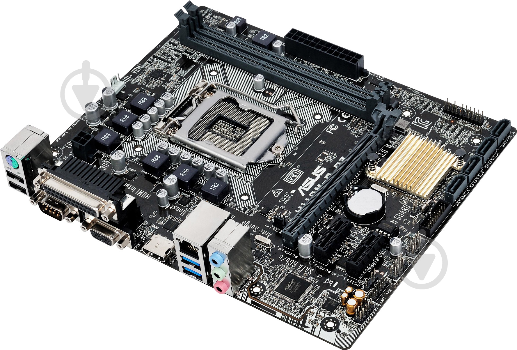Материнская плата Asus H110M-D_D3 (Socket 1151, Intel H110, mirco ATX) - фото 2