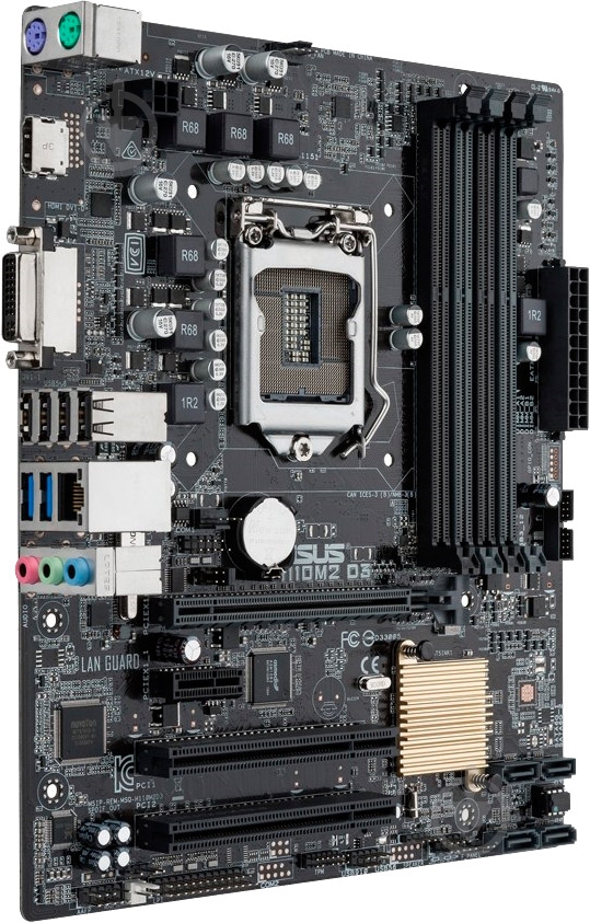 Материнская плата Asus H110M2_D3 (Socket 1151, Intel H110, mirco ATX) - фото 2