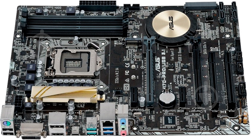 Материнская плата Asus H170-PRO/USB3.1 (Socket 1151, Intel H170, ATX) - фото 2