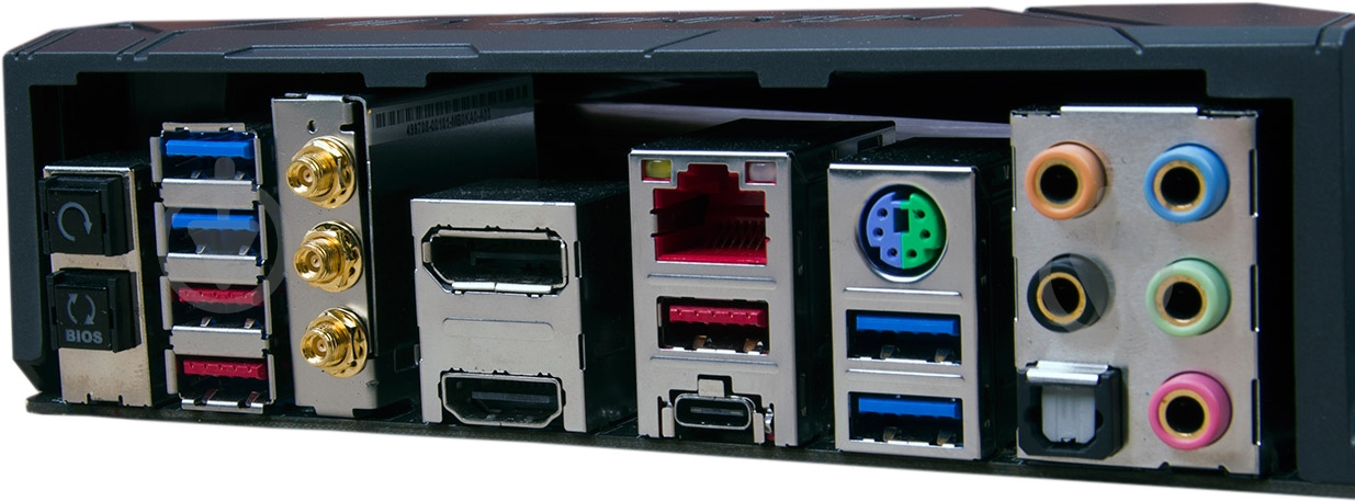 Материнская плата Asus MAXIMUS_VIII_EXTREME (Socket 1151, Intel Z170, E-ATX) - фото 4 Материнская плата Asus MAXIMUS_VIII_EXTREME (Socket 1151, Intel Z170, E-ATX) - фото 4