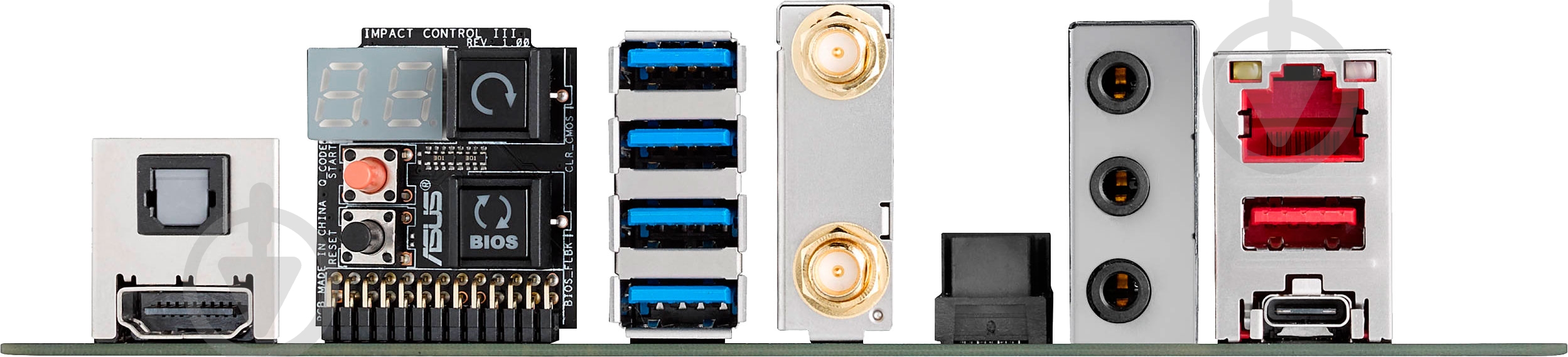 Материнская плата Asus MAXIMUS_VIII_IMPACT (Socket 1151, Intel Z170, mini ITX) - фото 12 Материнская плата Asus MAXIMUS_VIII_IMPACT (Socket 1151, Intel Z170, mini ITX) - фото 12