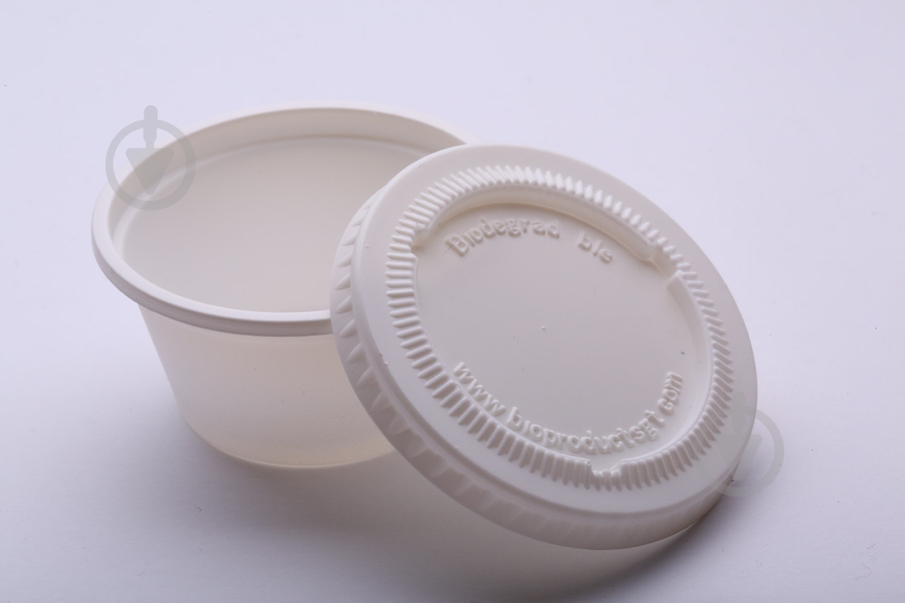 Соусник одноразовый из кукурузного крахмала Ecocorn 60 мл 50 шт. - фото 3 Соусник одноразовый из кукурузного крахмала Ecocorn 60 мл 50 шт. - фото 3