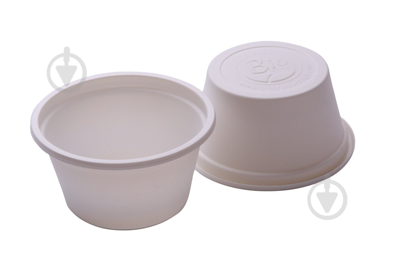 Соусник одноразовый из кукурузного крахмала Ecocorn 60 мл 50 шт. - фото 1 Соусник одноразовый из кукурузного крахмала Ecocorn 60 мл 50 шт. - фото 1