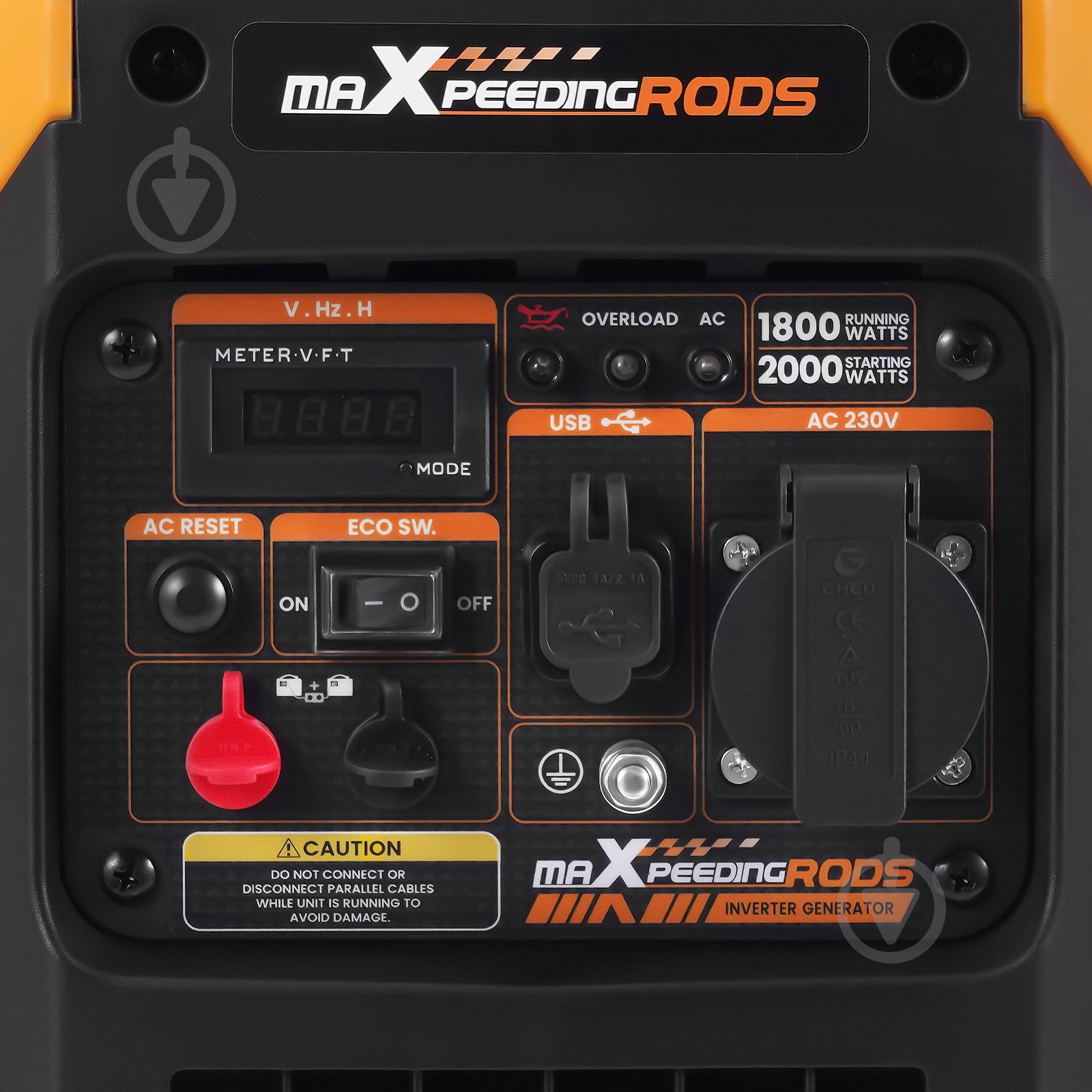 Генератор инверторный MaXpeedingRODS 1,8 кВт / 2 кВт MXR2350 - фото 6