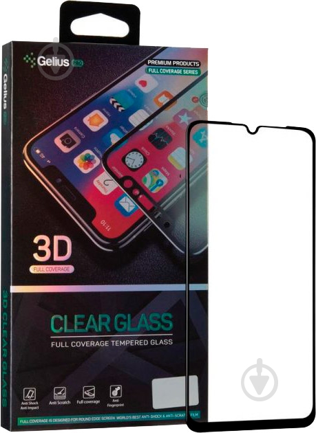 Защитное стекло Gelius Pro 3D для Realme C3 Black - фото 1