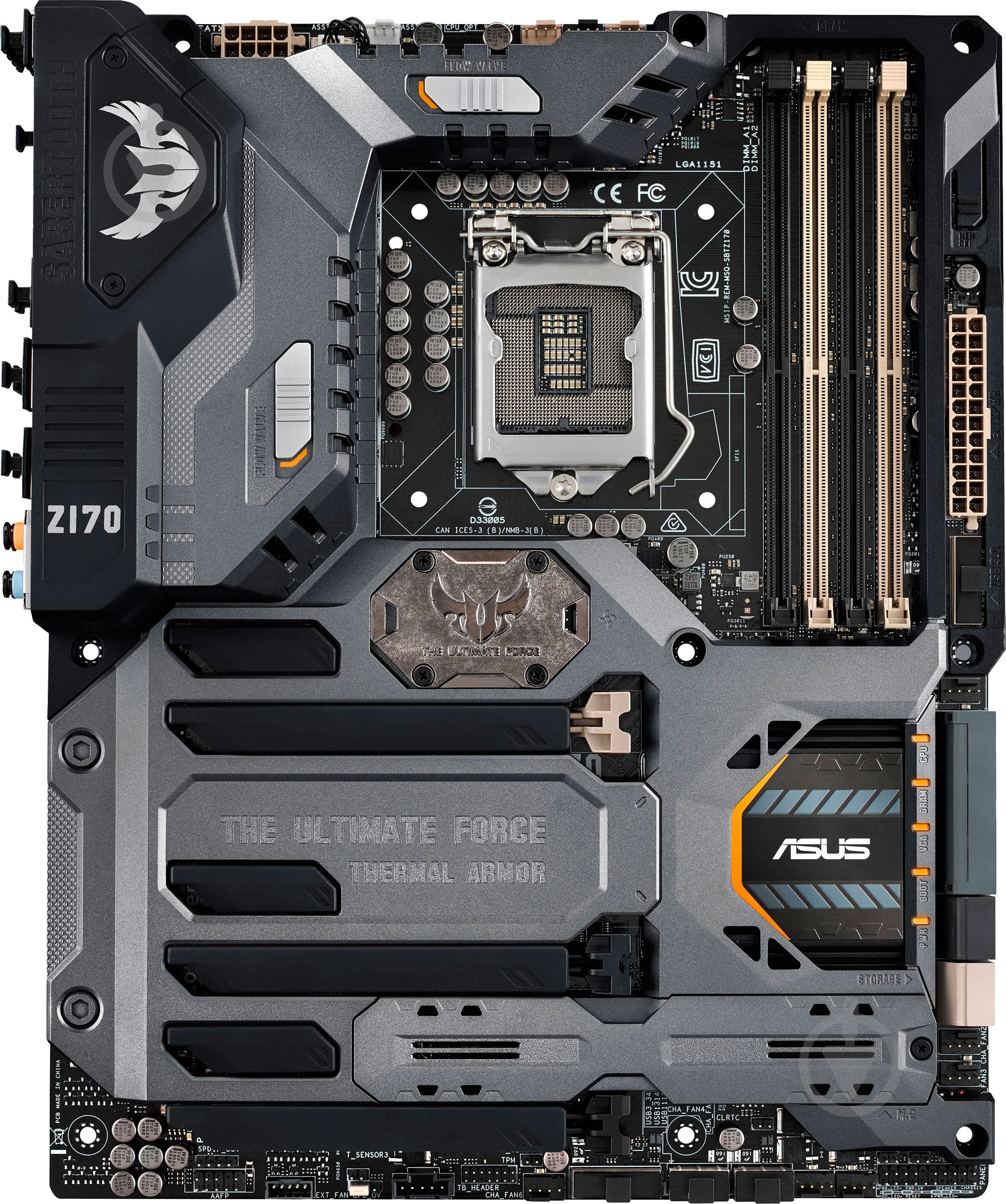 Материнская плата Asus SABERTOOTH_Z170_MARK1 (Socket 1151, Intel Z170, ATX) - фото 2
