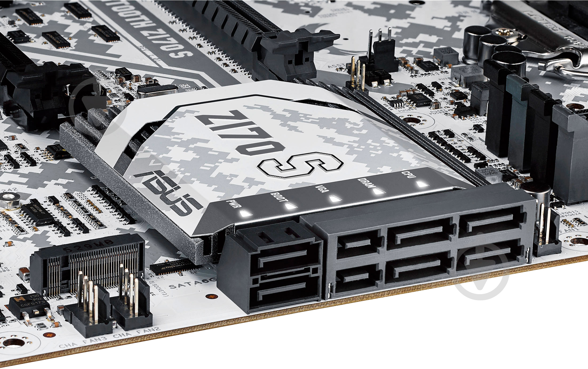 Материнская плата Asus SABERTOOTH_Z170S (Socket 1151, Intel Z170, ATX) - фото 9 Материнская плата Asus SABERTOOTH_Z170S (Socket 1151, Intel Z170, ATX) - фото 9