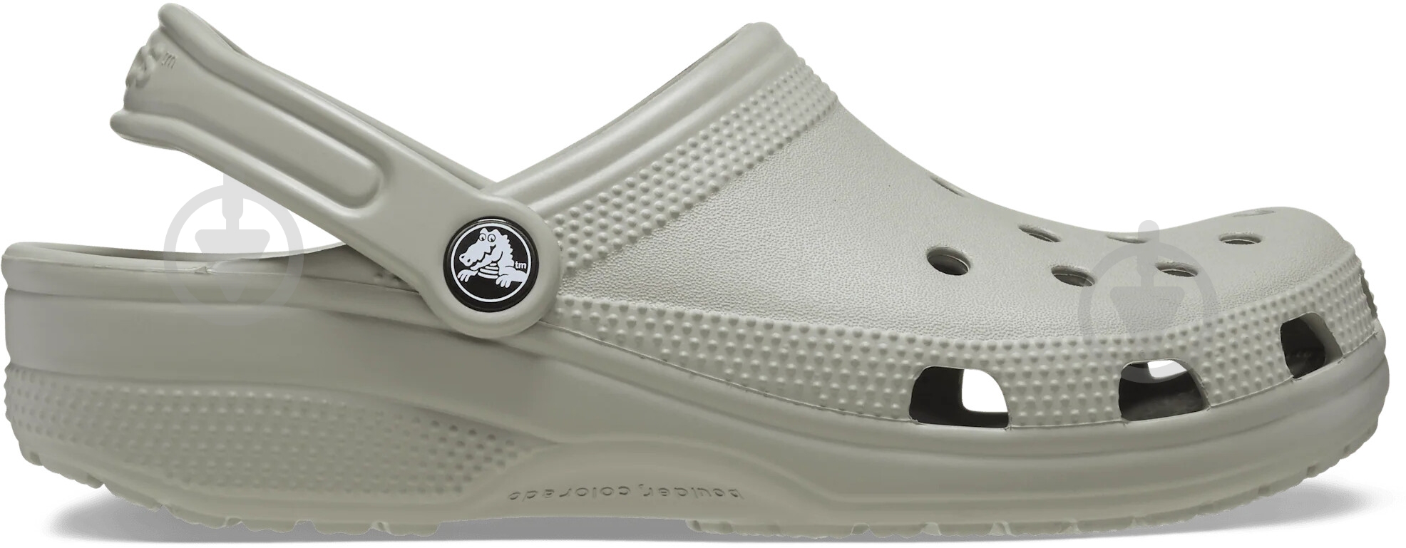 Сабо Crocs Classic Clog 10001-1LM р.45/46 сірий - фото 1 Сабо Crocs Classic Clog 10001-1LM р.45/46 сірий - фото 1