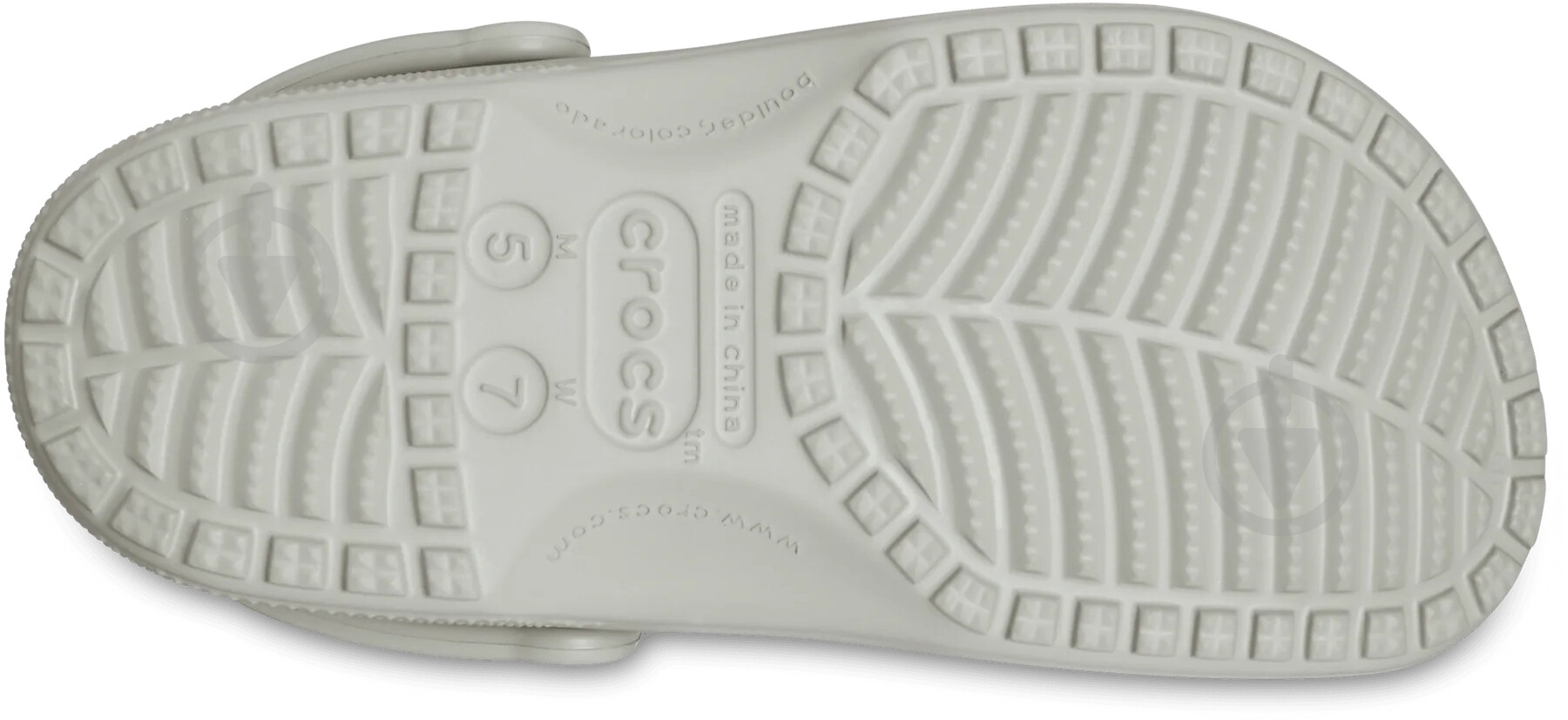 Сабо Crocs Classic Clog 10001-1LM р.45/46 сірий - фото 6 Сабо Crocs Classic Clog 10001-1LM р.45/46 сірий - фото 6