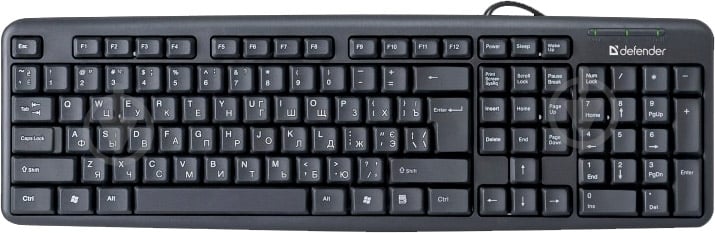 Клавиатура Defender Element HB-520 (45529) black - фото 1