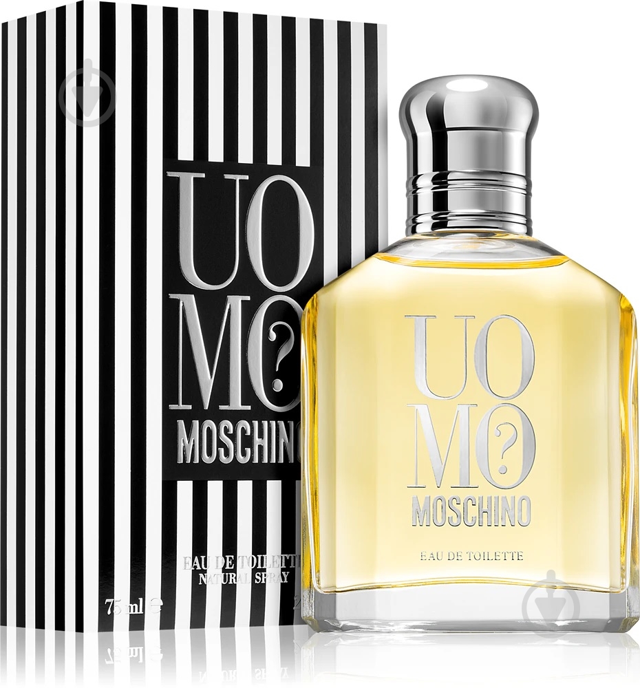 Туалетная вода Moschino Uomo for men 75 мл - фото 1