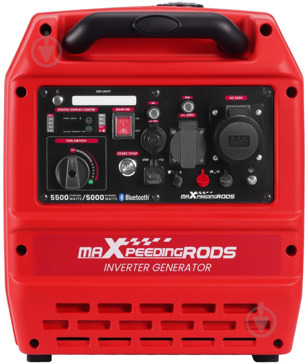 Генератор інверторний MaXpeedingRODS 5 кВт / 5,5 кВт MXR6000GT - фото 3