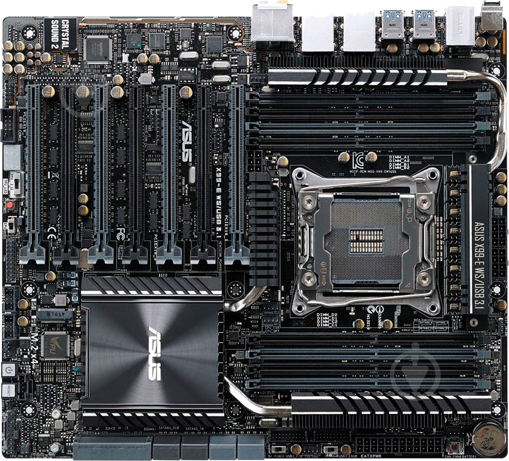Материнская плата Asus X99-E_WS/USB3.1 (Socket 2011-3, Intel X99, CEB) - фото 1 Материнская плата Asus X99-E_WS/USB3.1 (Socket 2011-3, Intel X99, CEB) - фото 1