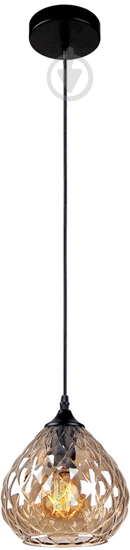 Подвес LuminArte Servi 1x60 Вт E27 коричневый Servi-PL60E27*1BR - фото 1