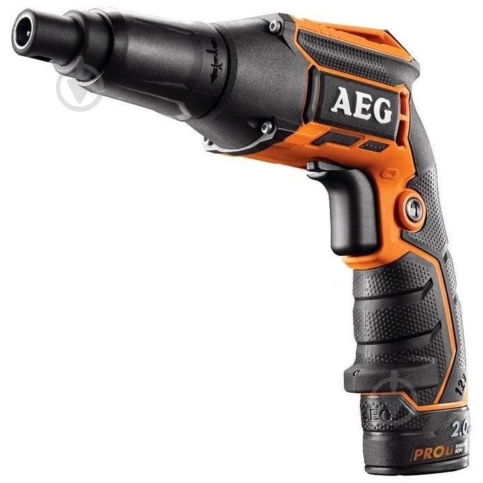 Шуруповерт акумуляторний AEG BTS12C LI-202C для гіпсокартону 4935459625 - фото 1 Шуруповерт акумуляторний AEG BTS12C LI-202C для гіпсокартону 4935459625 - фото 1