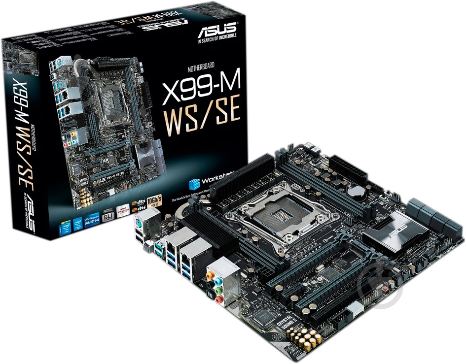 Материнская плата Asus X99-M_WS/SE (Socket 2011-3, Intel X99, mirco ATX) - фото 6