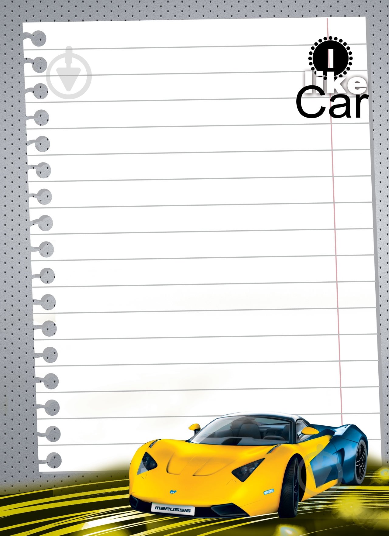 Доска для надписей Car А4 iTEM - фото 1