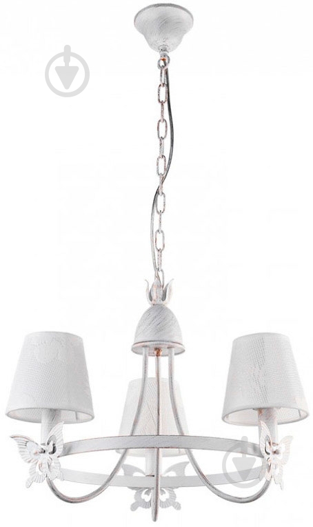 Люстра подвесная LuminArte Bozhur 3x60 Вт E14 белый Bozhur-CL60E14*3WH - фото 1