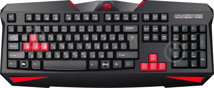Клавиатура Defender Xenica RU (70450) black - фото 1