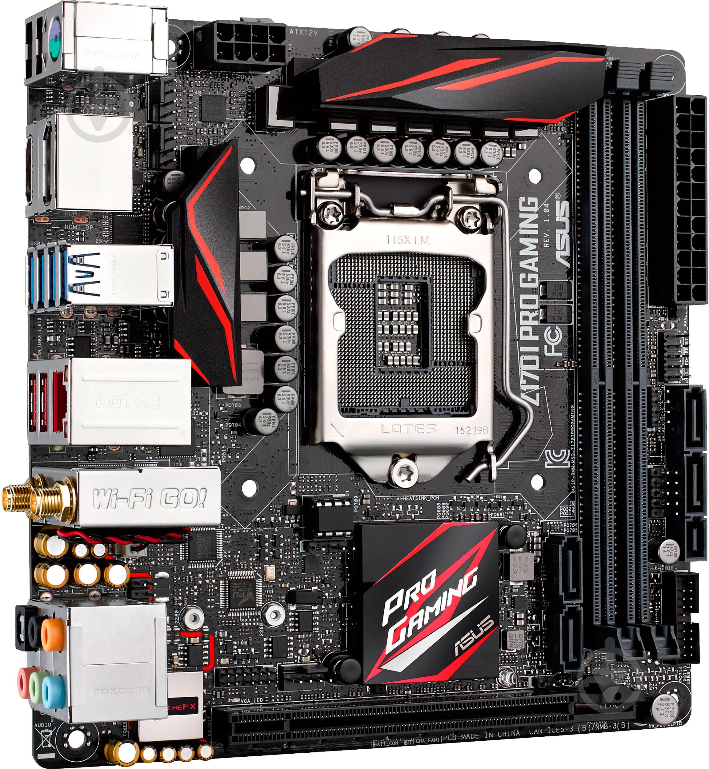 Материнская плата Asus Z170I_PRO_GAMING (Socket 1151, Intel Z170, mini ITX) - фото 3