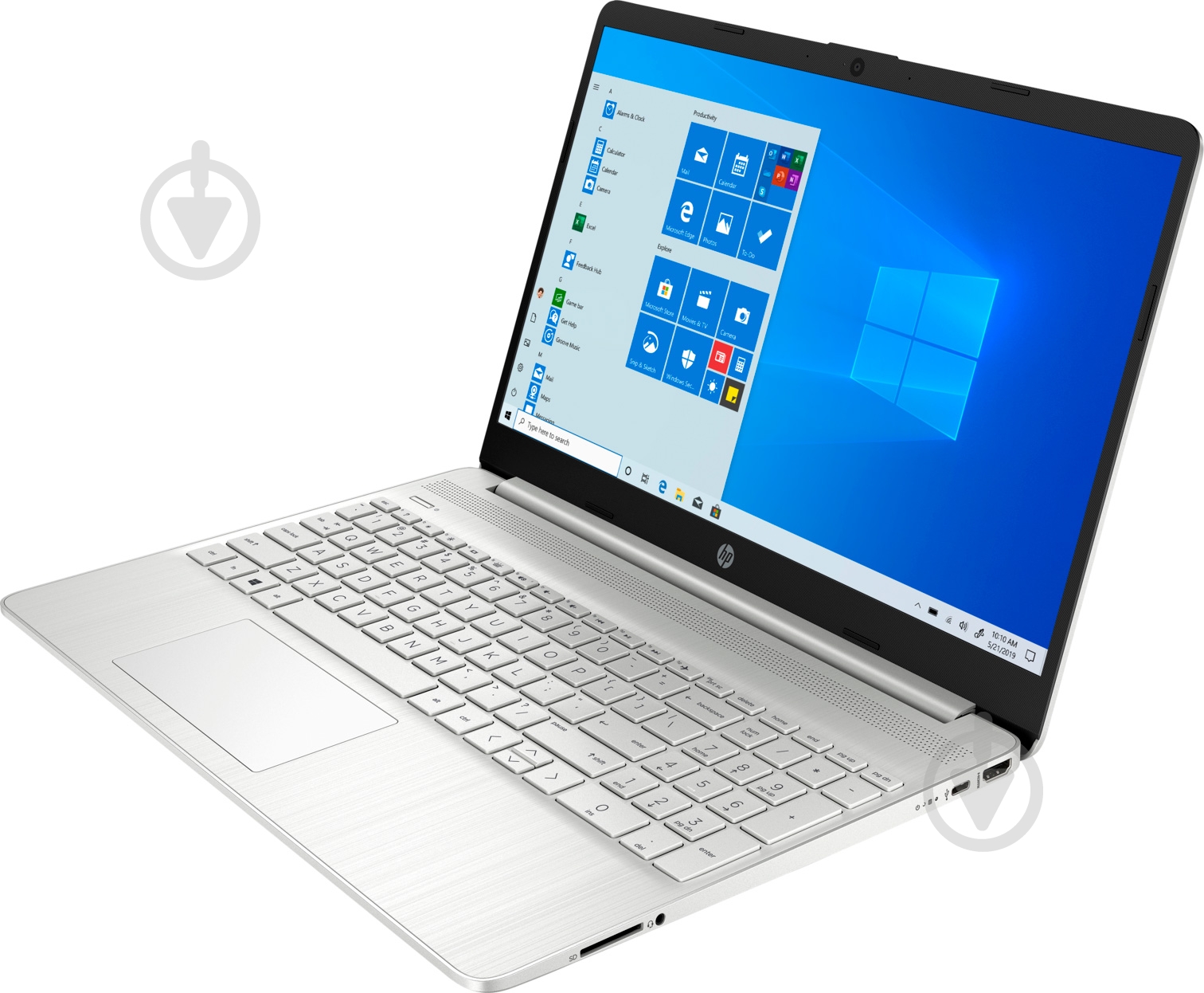 Ноутбук HP 15s-eq1029ua 15 (381H9EA) silver - фото 2