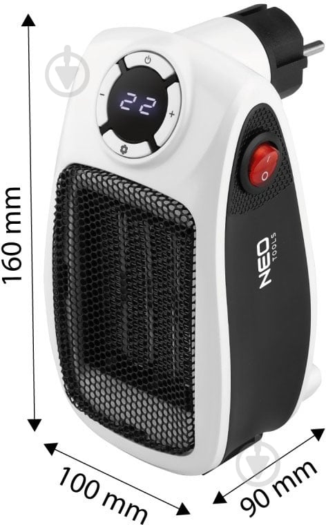 Тепловентилятор NEO tools 90-158 - фото 7 Тепловентилятор NEO tools 90-158 - фото 7