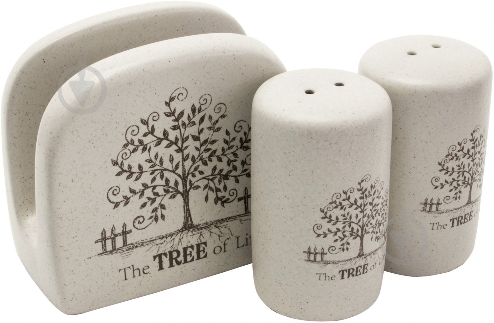 Набор для соли и перца Bella Vita Tree 3 предмета LY570+LY928 - фото 1