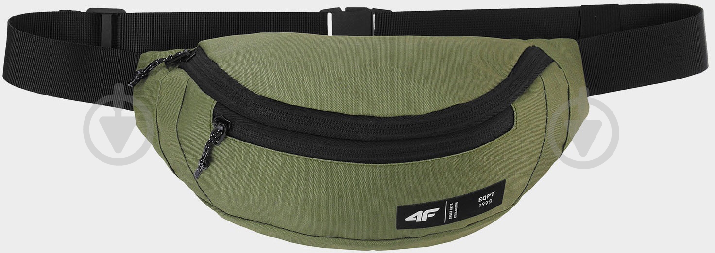 Сумка-бананка 4F AKB004-44S green - фото 1 Сумка-бананка 4F AKB004-44S green - фото 1
