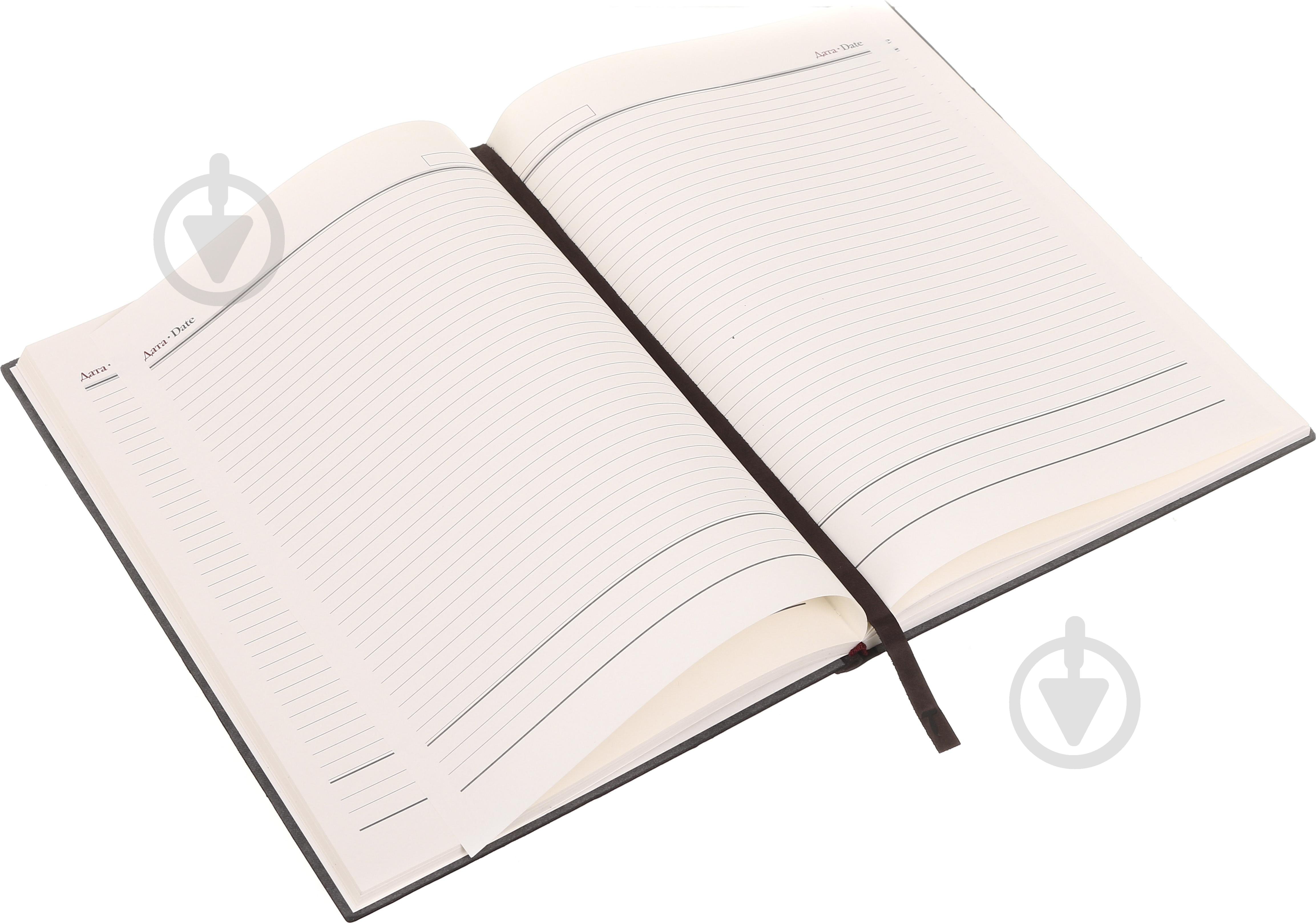 Дневник недатированный Тризуб коричневый ТЕКО A4 Е 060-04.62-310820 - фото 5