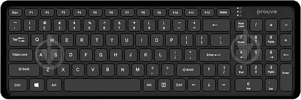 Клавиатура беспроводная Proove Classic Code (KBCD00003001) black - фото 1 Клавиатура беспроводная Proove Classic Code (KBCD00003001) black - фото 1